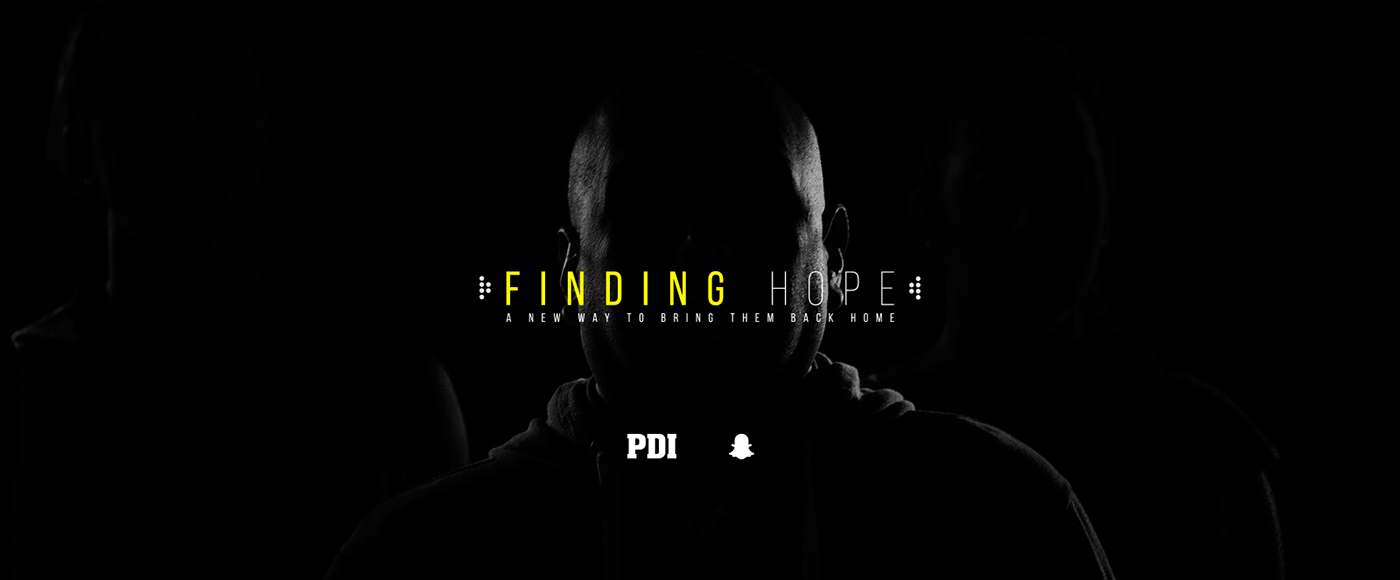 snapchat finding hope missing people chile raya Advertising  pdi 3D
