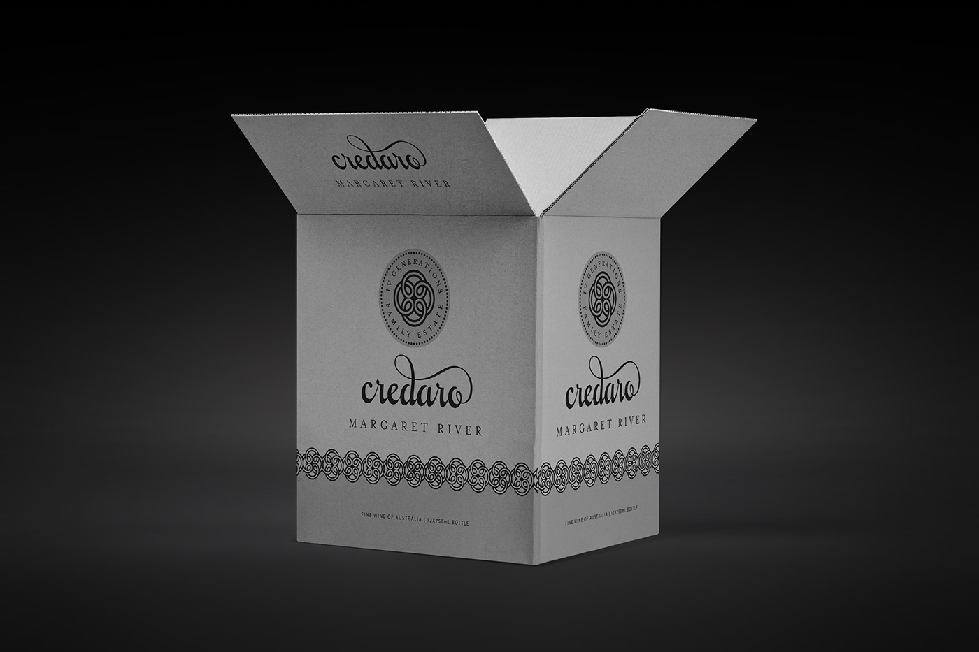 1000crowns credaro Harcus harcusdesign label design Packaging packaging design wine label Wine Packaging