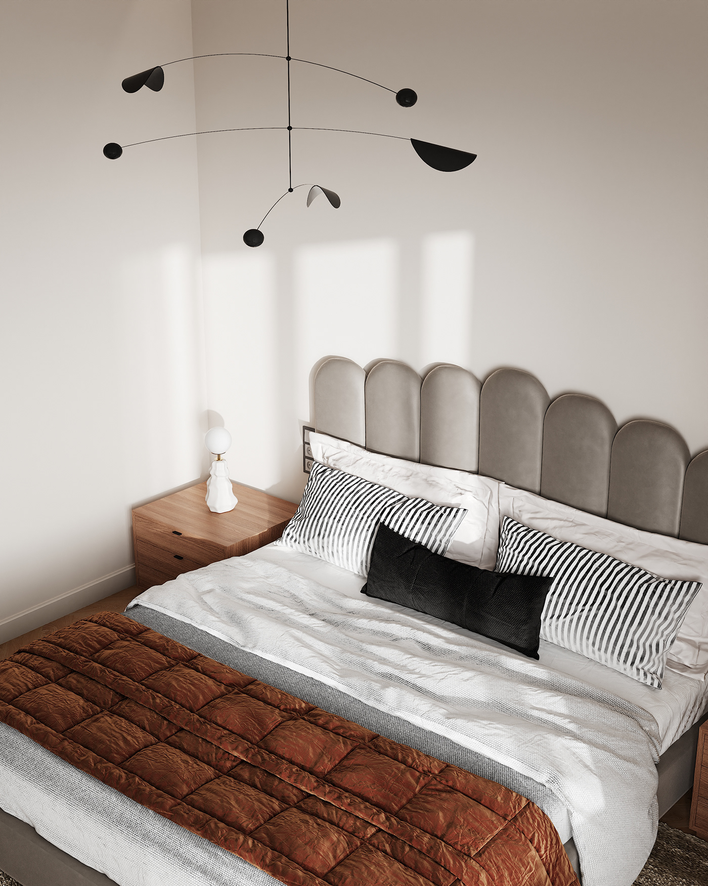 3ds max architecture bedroom corona interior design  modern