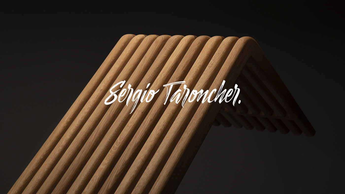 branding  carpenter clean diseño editorial forniture marca minimal tipografia wood