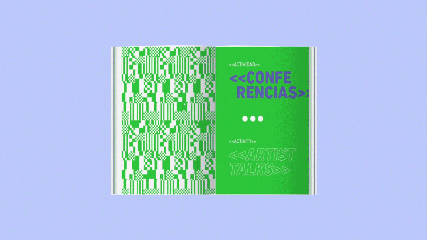 book catalog catalogo design diseño editorial electric glithc libro neon