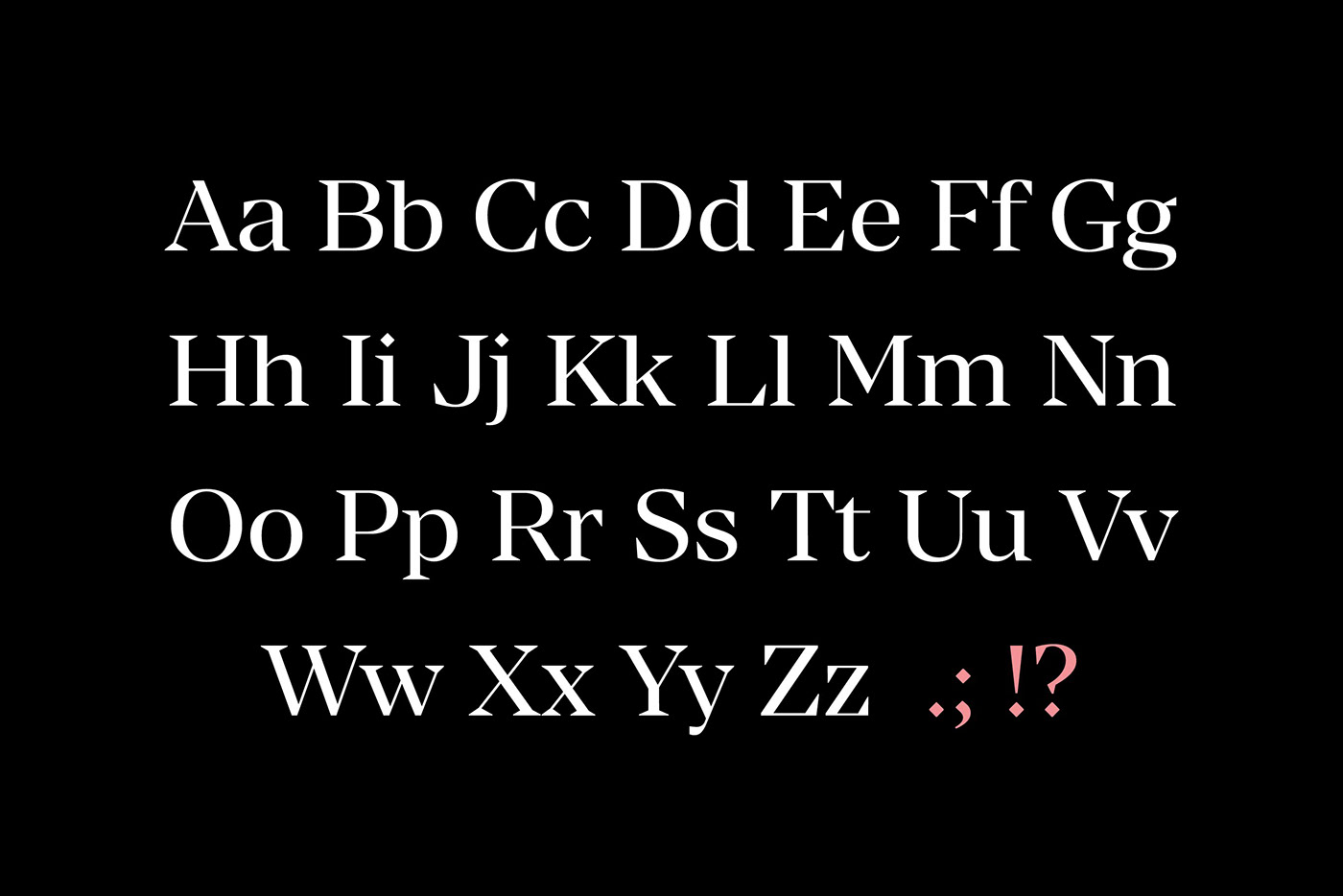 font Typeface Sharp serif Display webfont Headline fonts modern