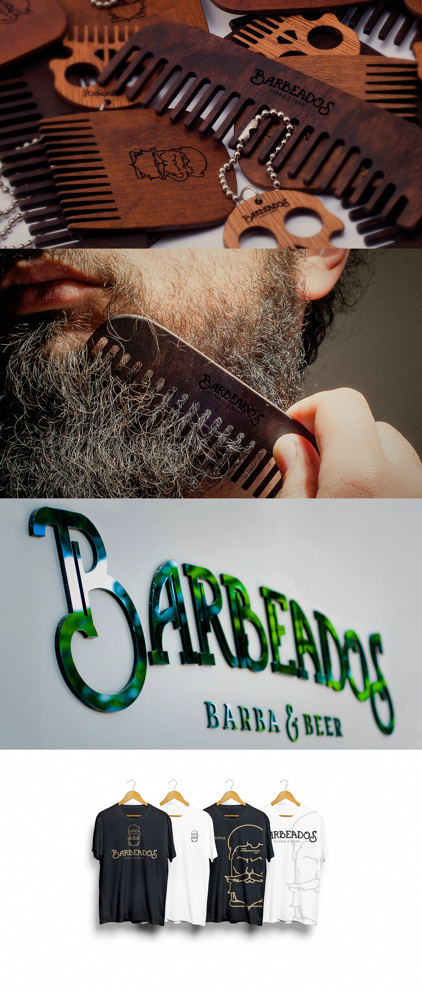 beard beer barb shave brew Cerveja Barbeados black tattoo shop