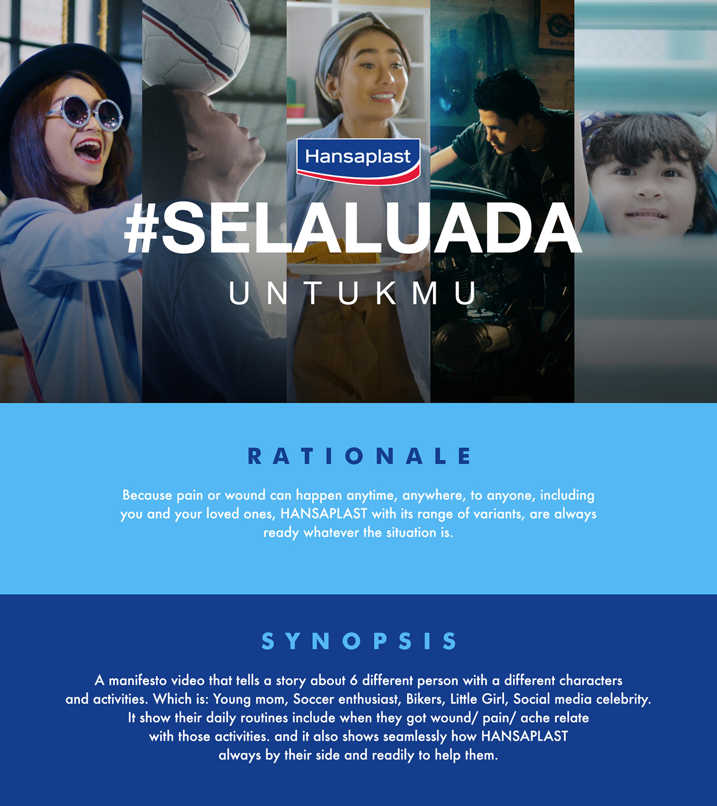 Advertising  hansaplast manifesto digital video commercial indonesia art