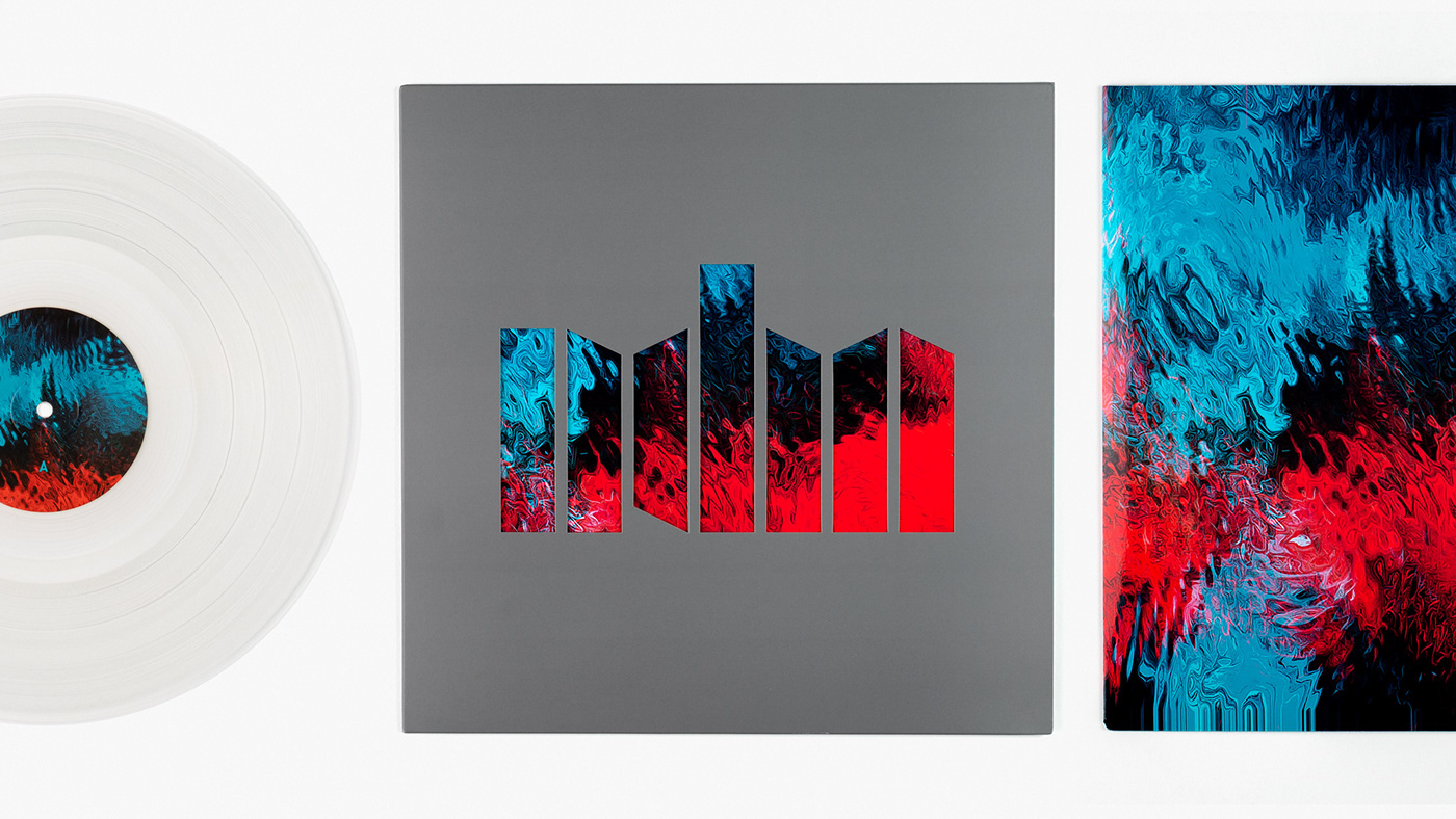 album art album cover Cover Art vinyl record cover Music Packaging die cut die-cut Abstract Art Digital Art 