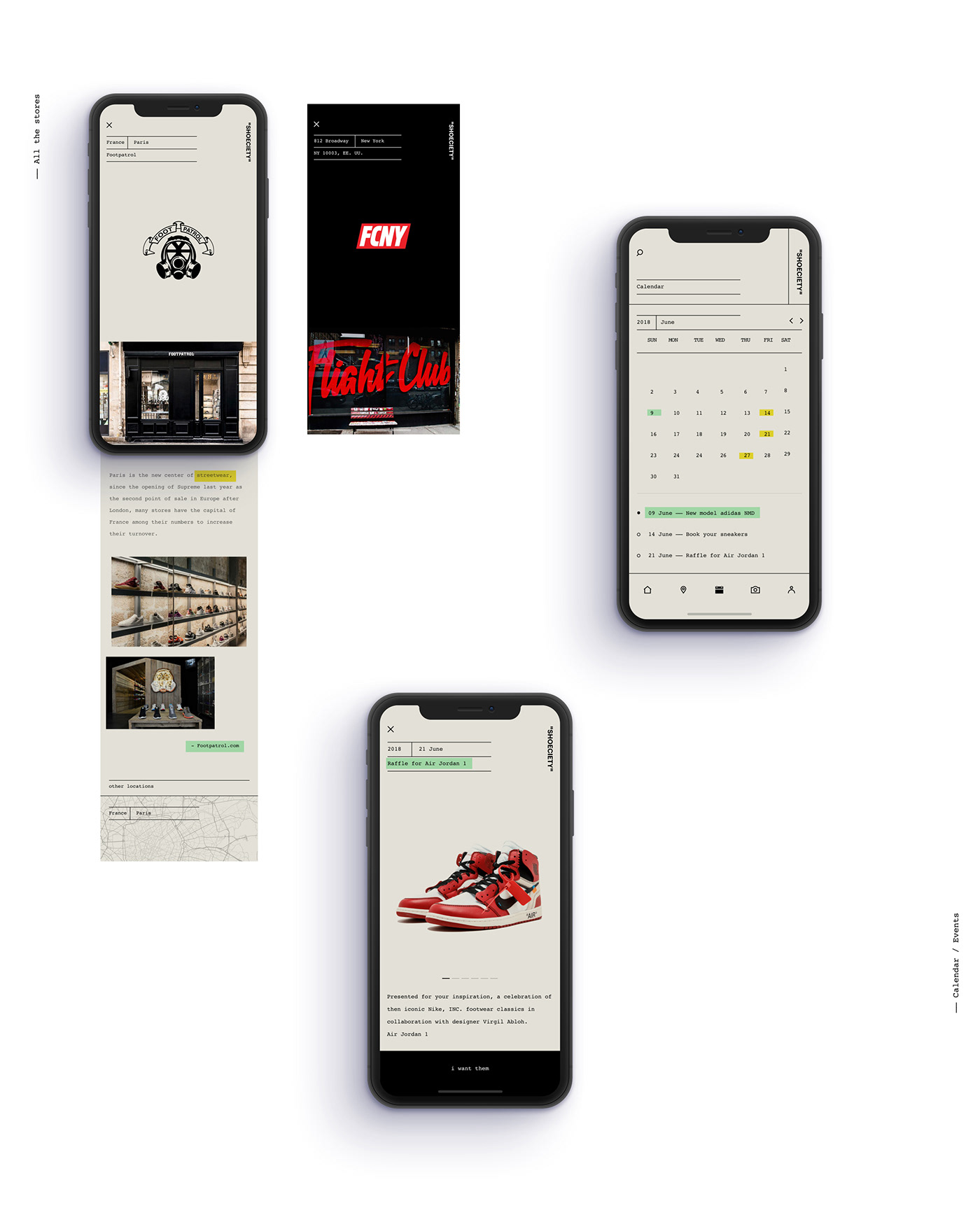 app ux UI sneakers Interface product design  interaction