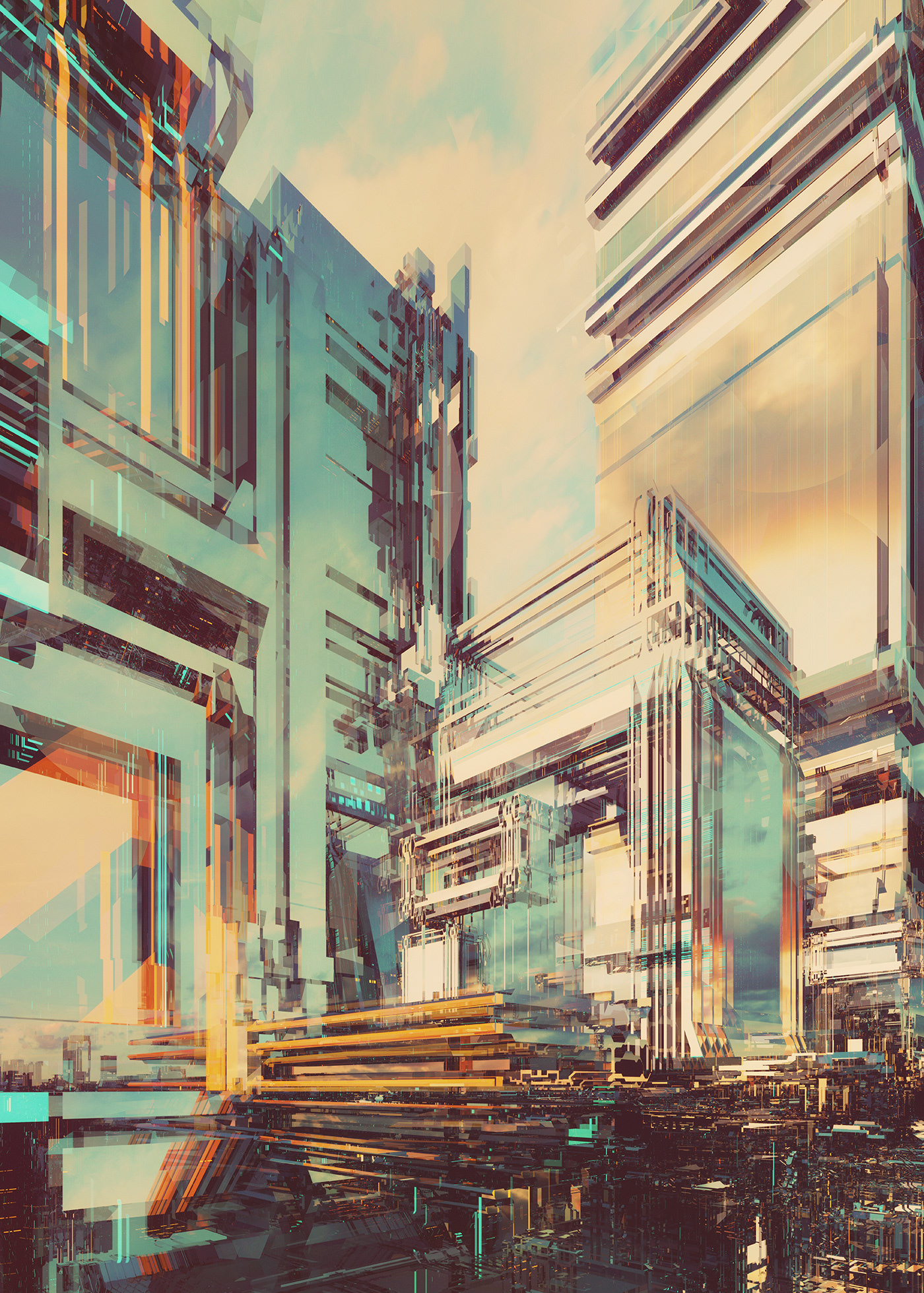 concept architecture environment Sci Fi structure abstract