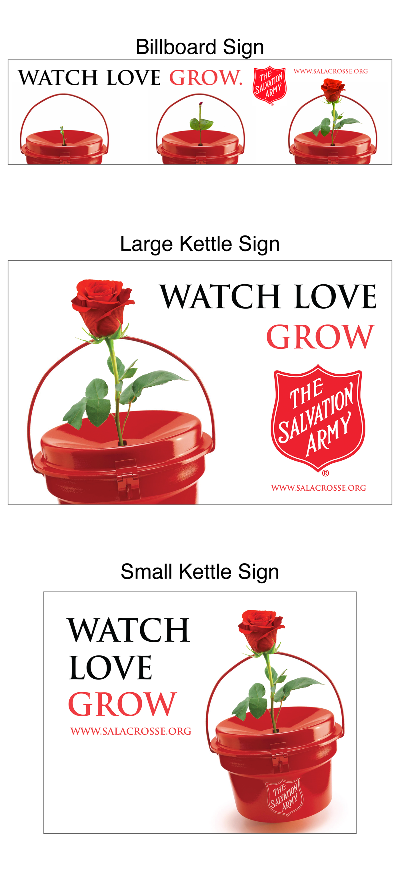 Salvation Army red kettle
