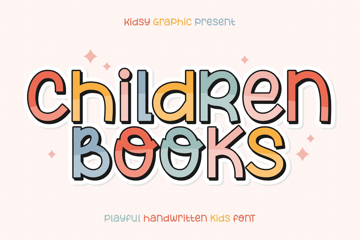 children books children font kids font playful font child font Free font fonts typography   type design cute font