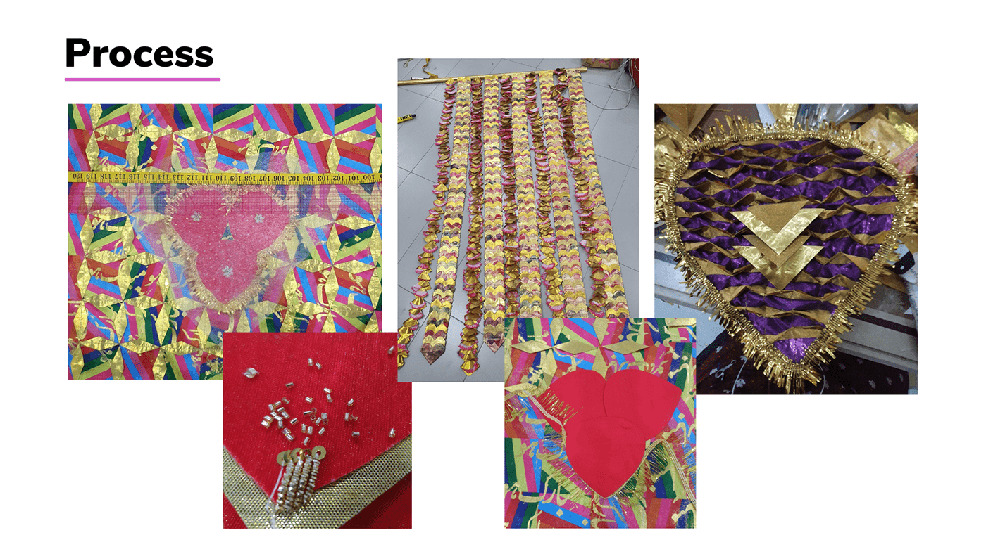Embroidery fabric manipulation gold interiordesign material culture print Textiles textiles design tinsel vintage
