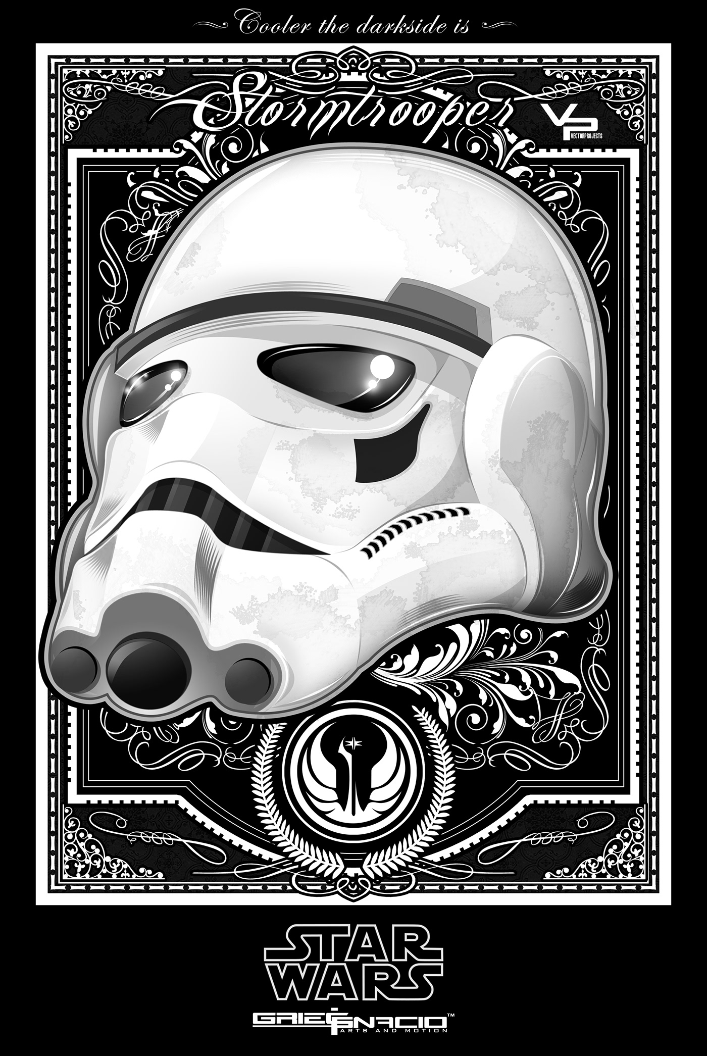 stormtrooper vector art Starwars