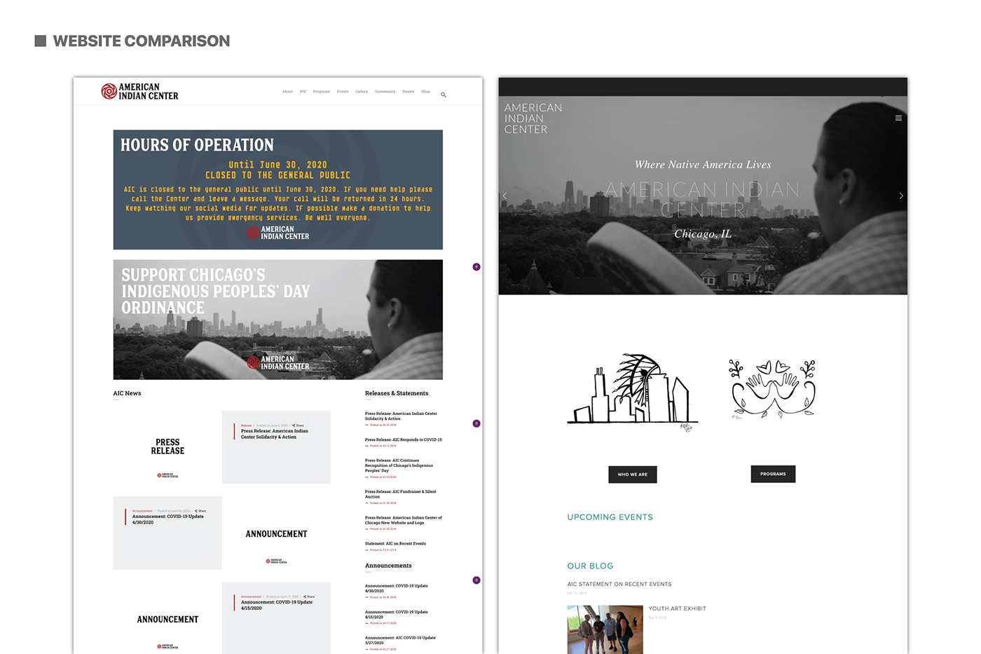 branding  culture design graphics ILLUSTRATION  native american non-profit Web Design  wordpress