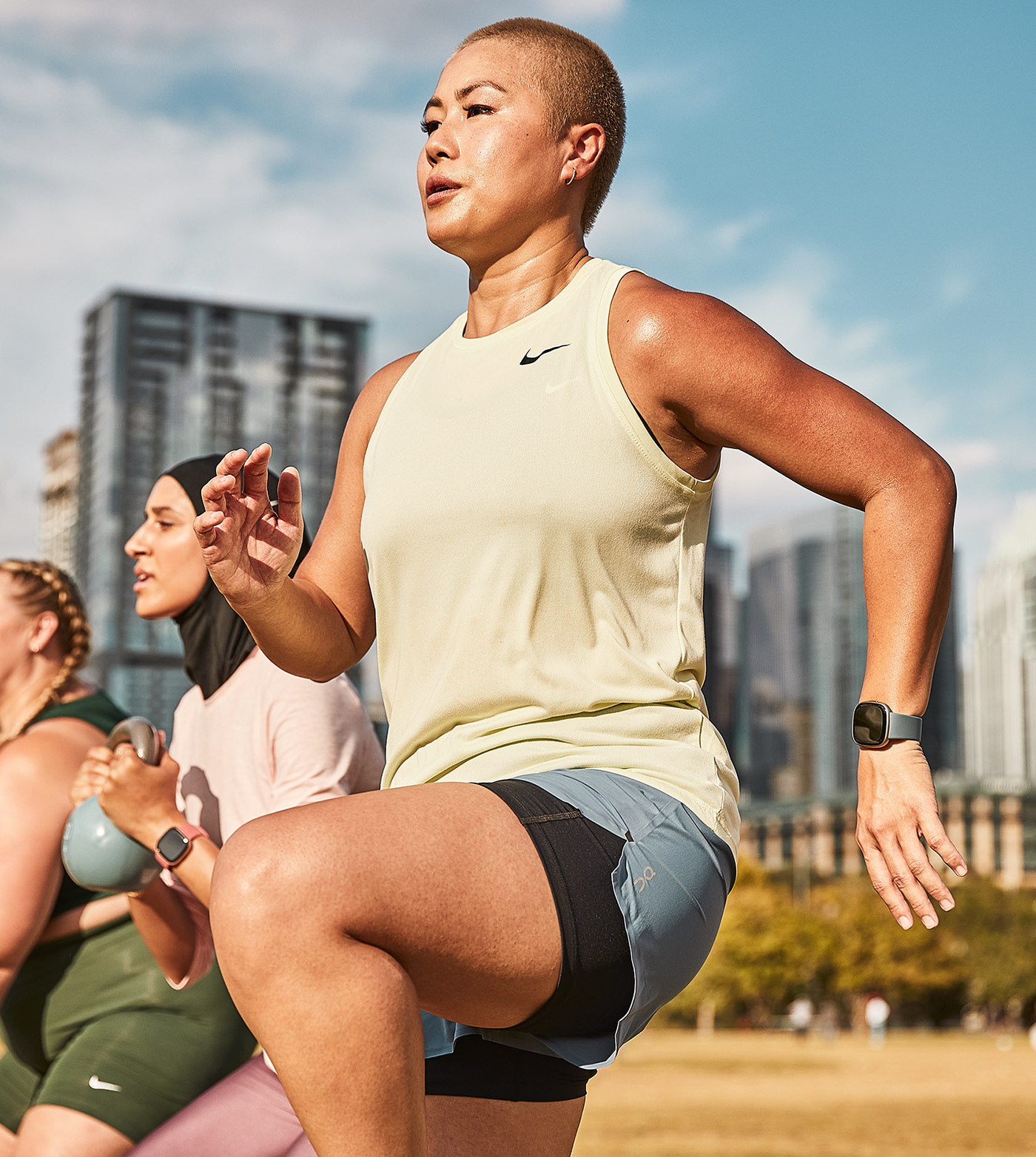 Advertising  Electronics Fashion  Fitbit fitness Garmin Nike smart watch sport workout