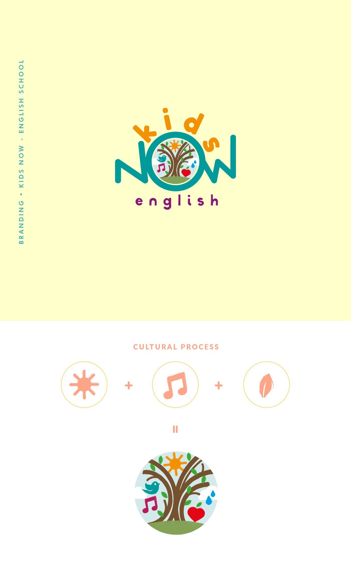 branding  school Logotype kids english language logo graphic design  design