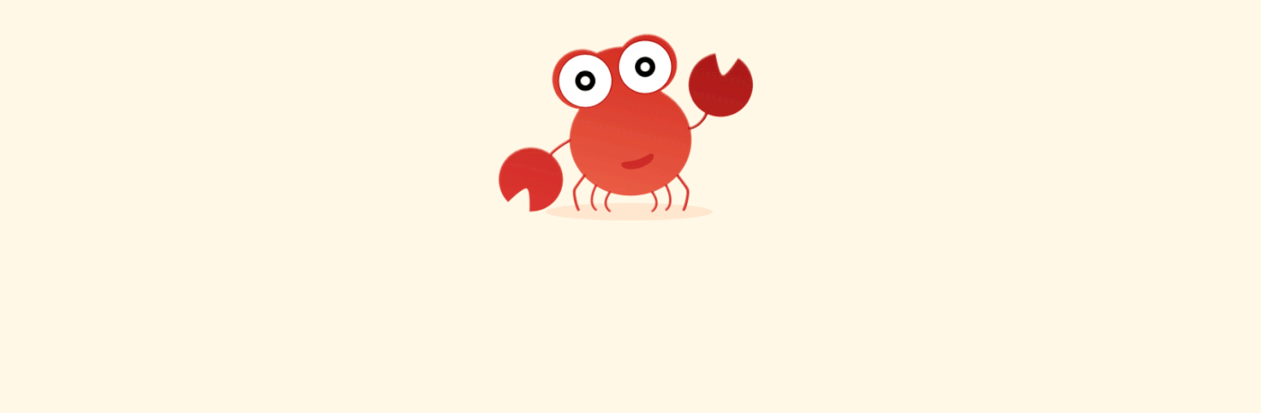 motion motion graphics  crab sea Character character animation DANCE  