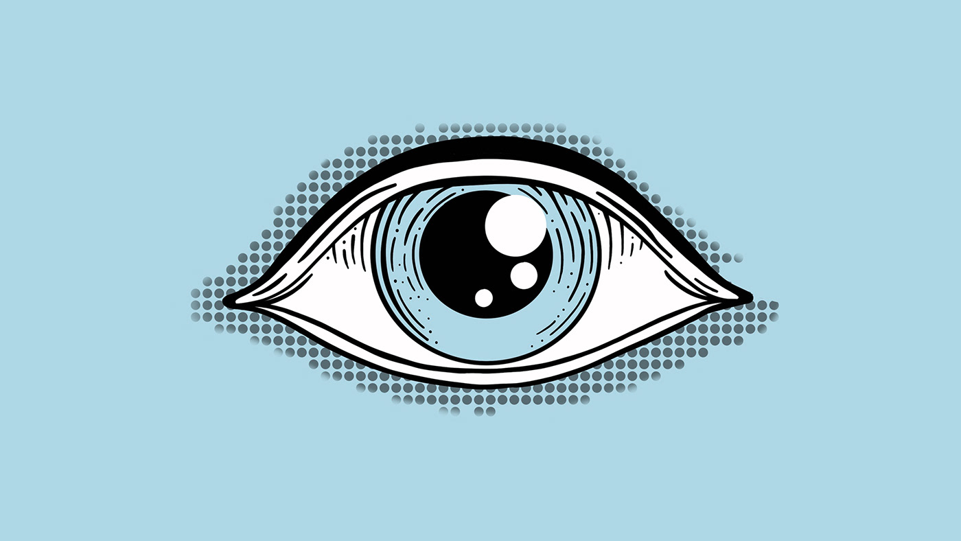 Behind blue eyes - TidyMess on Behance