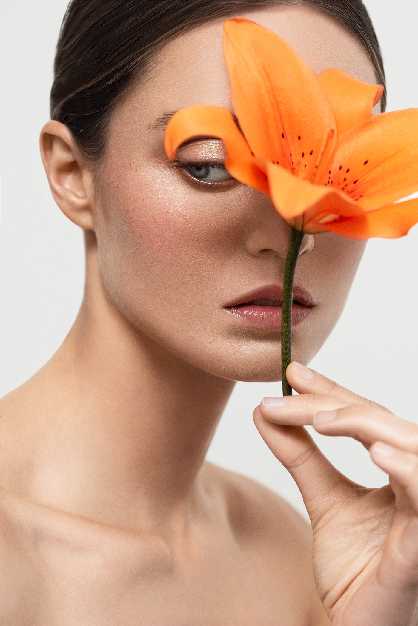 BEAUTY PHOTOGRAPHER beauty photography botanical editorial makeup fashion makeup fashion photography floral Flowers Maquillaje de moda maquillaje editorial