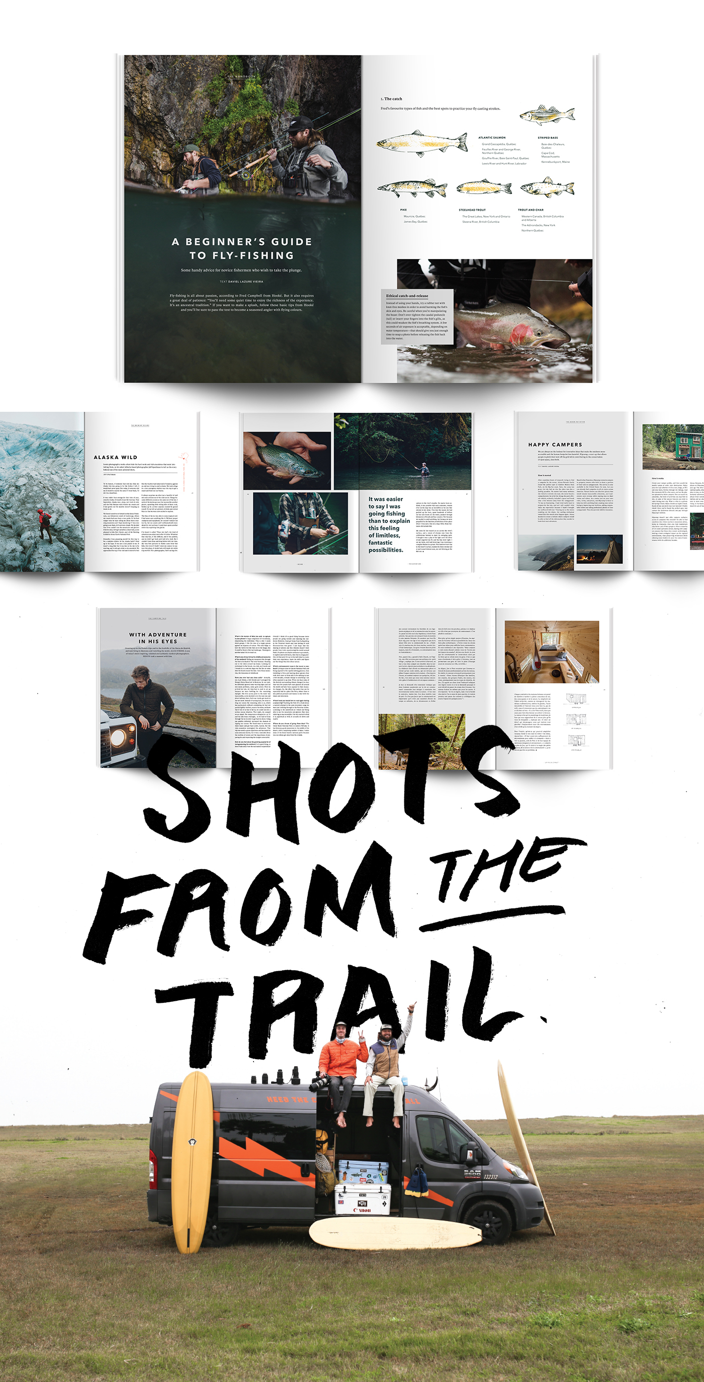 Outdoor design magazine essay adventure interview Photography  Sustainable north america