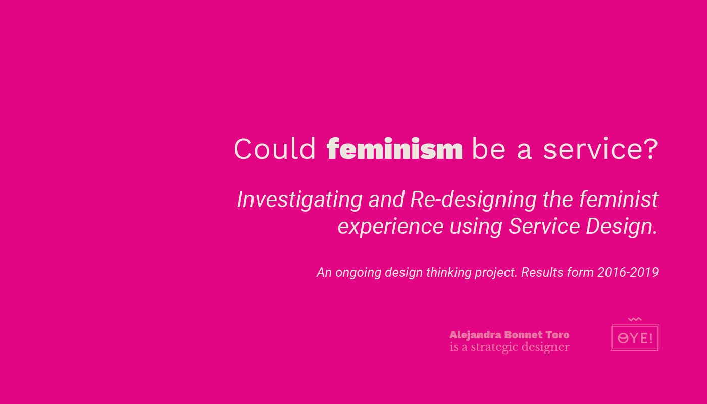 design thinking research feminism Gender Service design social impact strategy women