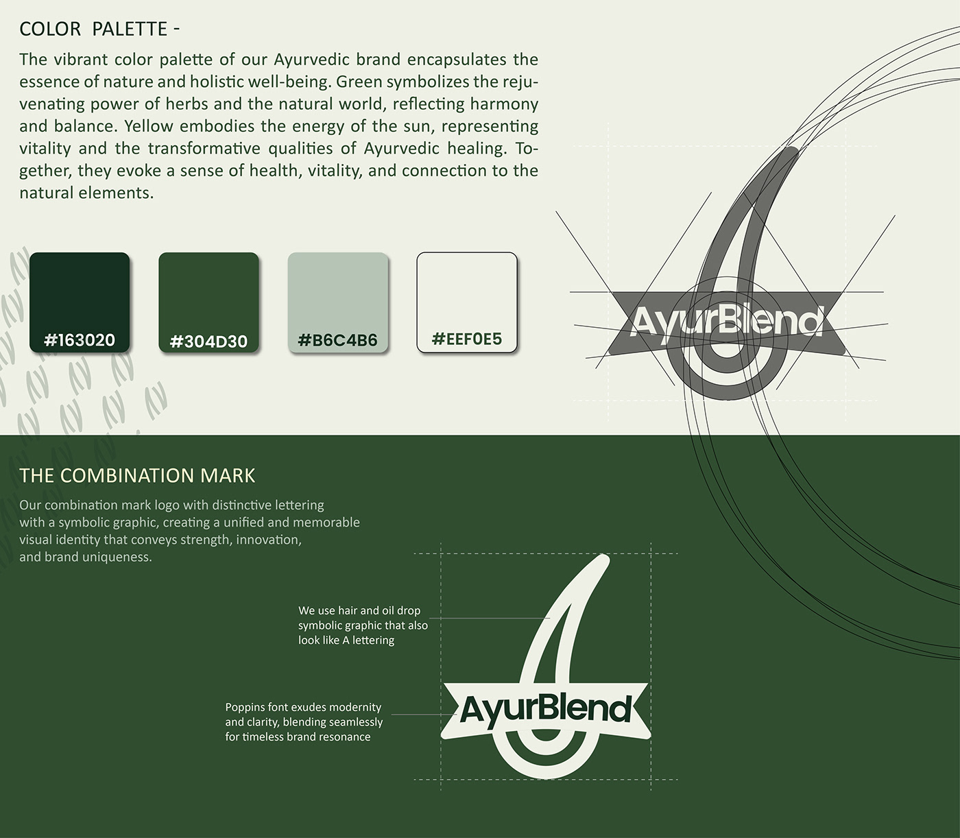 brand identity branding  Logo Design visual identity Advertising  marketing   logo ayurveda hair healthcare