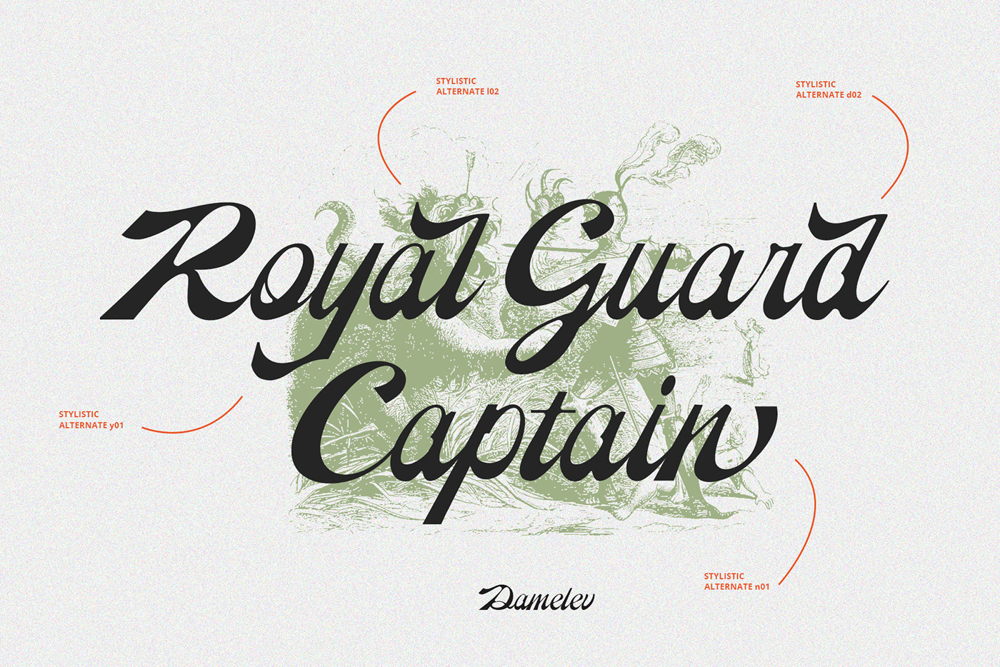 bold Calligraphy   design font lettering modern Script Typeface typography   vintage