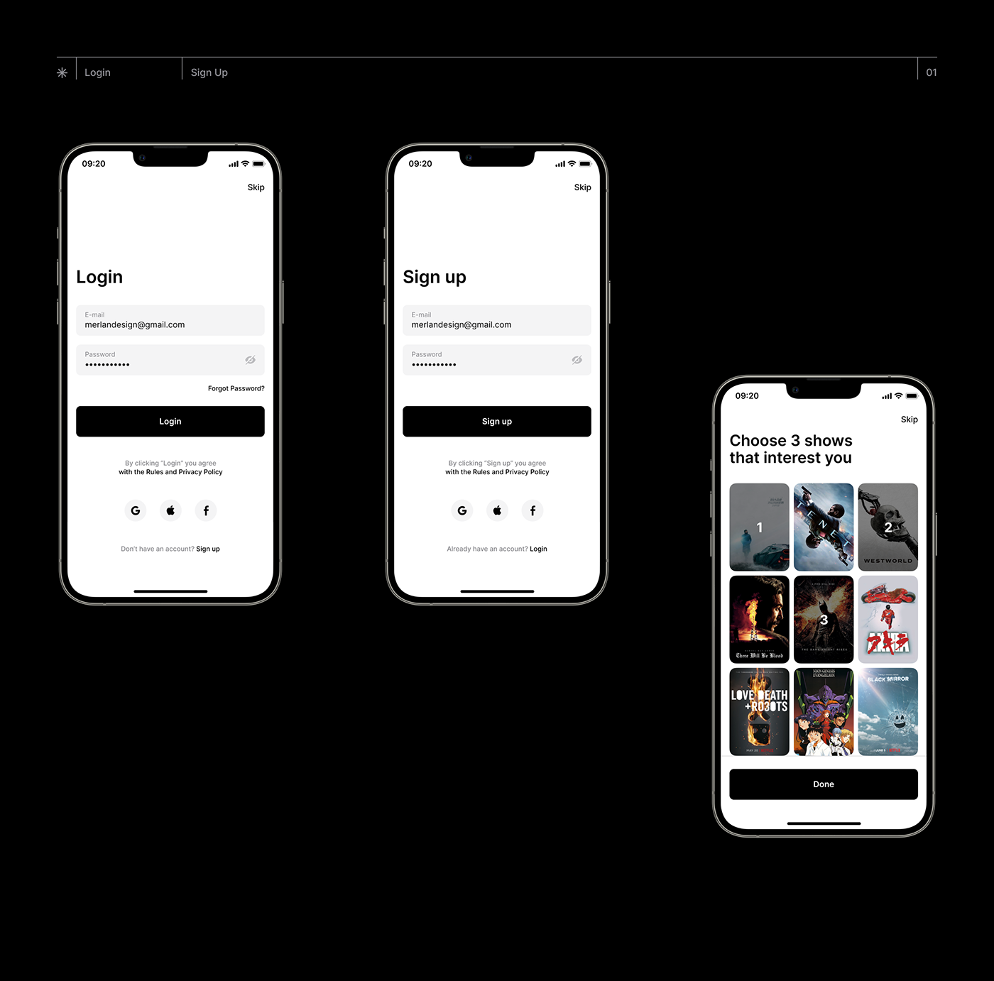 app design Cinema Film   mobile Mobile app movie UI user interface ux ux/ui