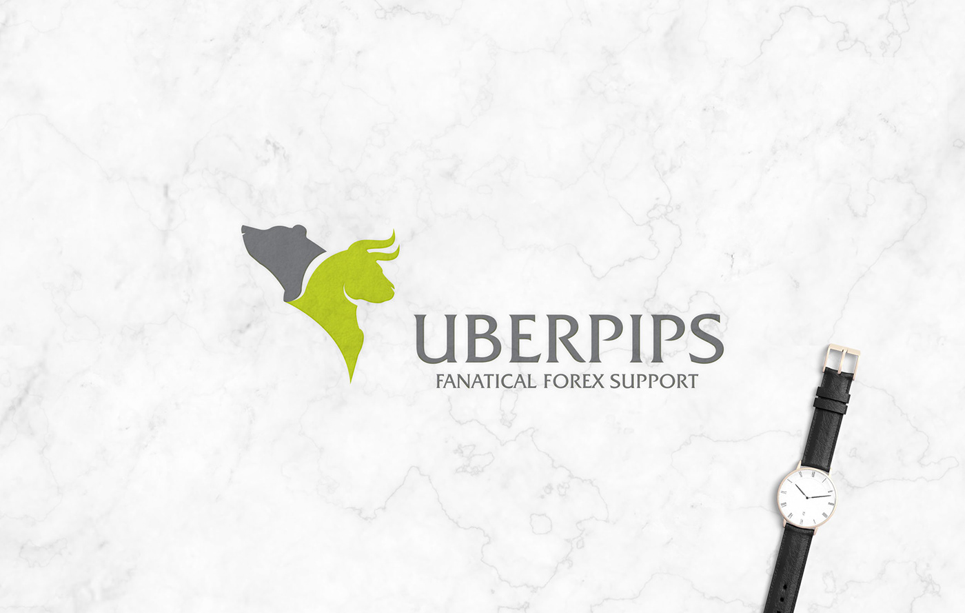 Brand logo design for Uberpips Forex by Artisticodopeo Designz