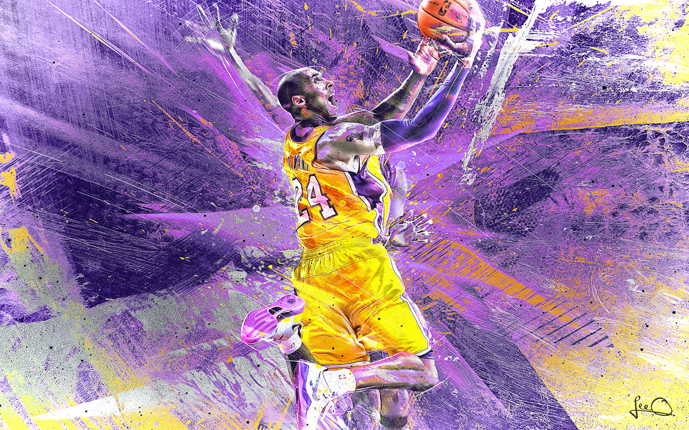 Kobe Bryant NBA Artwork on Behance