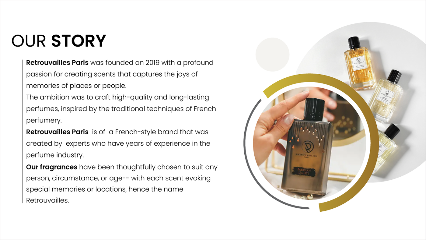 company profile presentation perfume fragrances