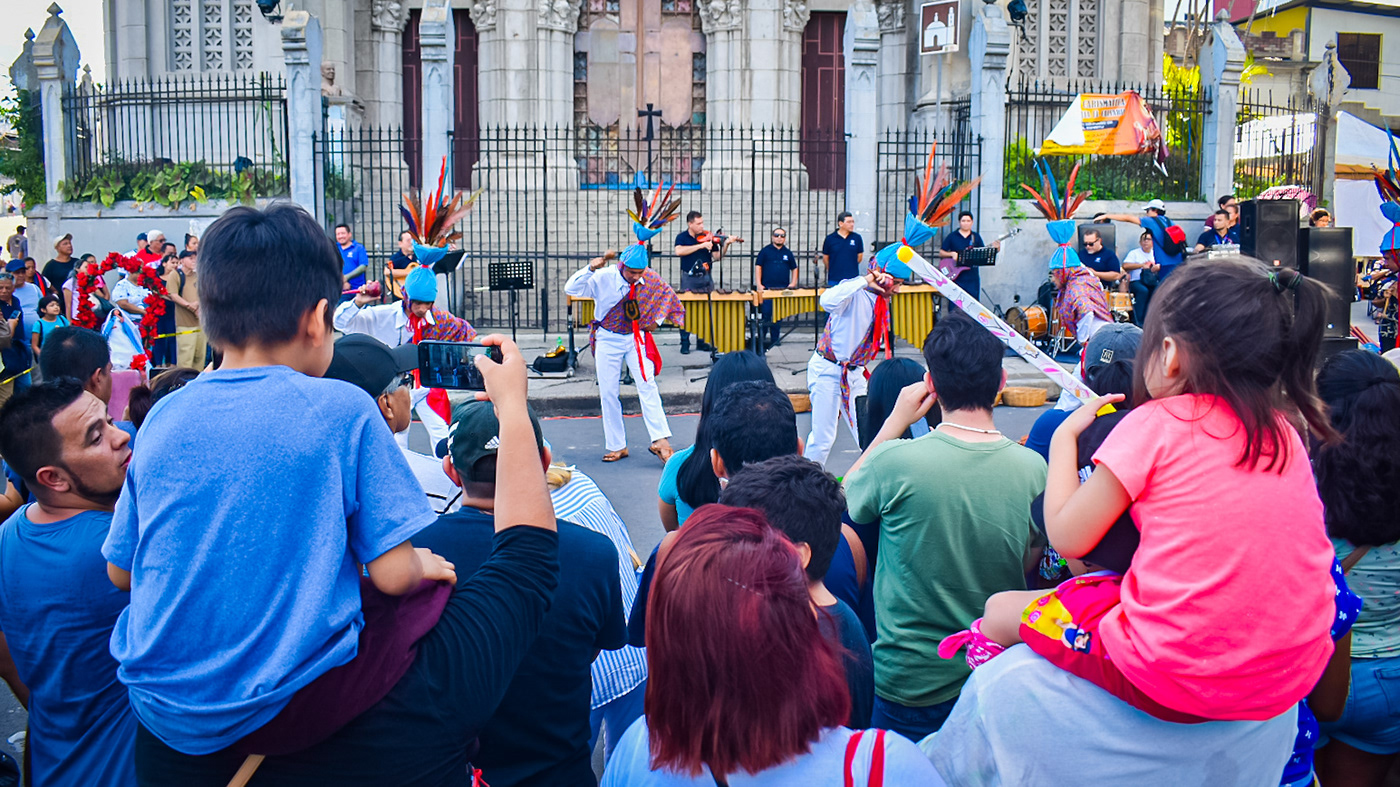 danza ballet folklor Sivar elsalvador cultura celebracion iglesiaelcalvario PueblosIndígenas