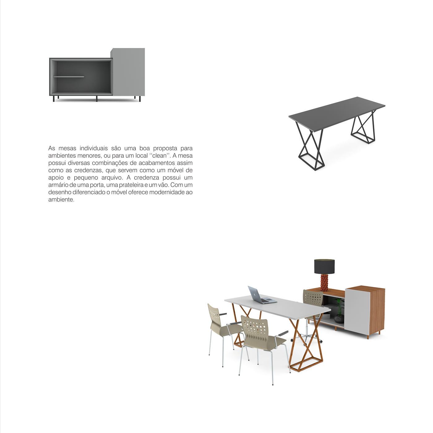design produto product industrial móvel Mobilia furniture Office homeoffice table