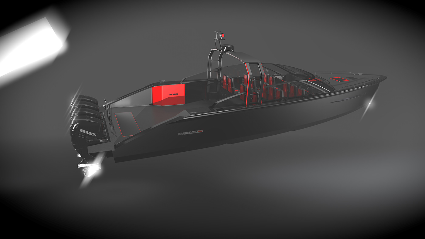 boat motorboat Speedboat yacht yachtdesign axopar BRABUS