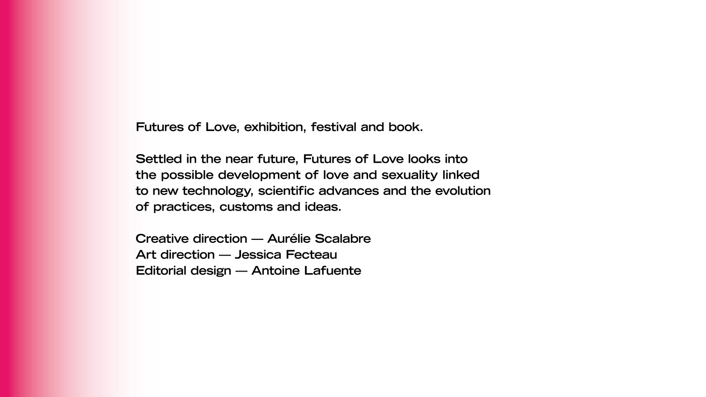 Exhibition  Love future digital Dating sexuality Technology science poster Layout