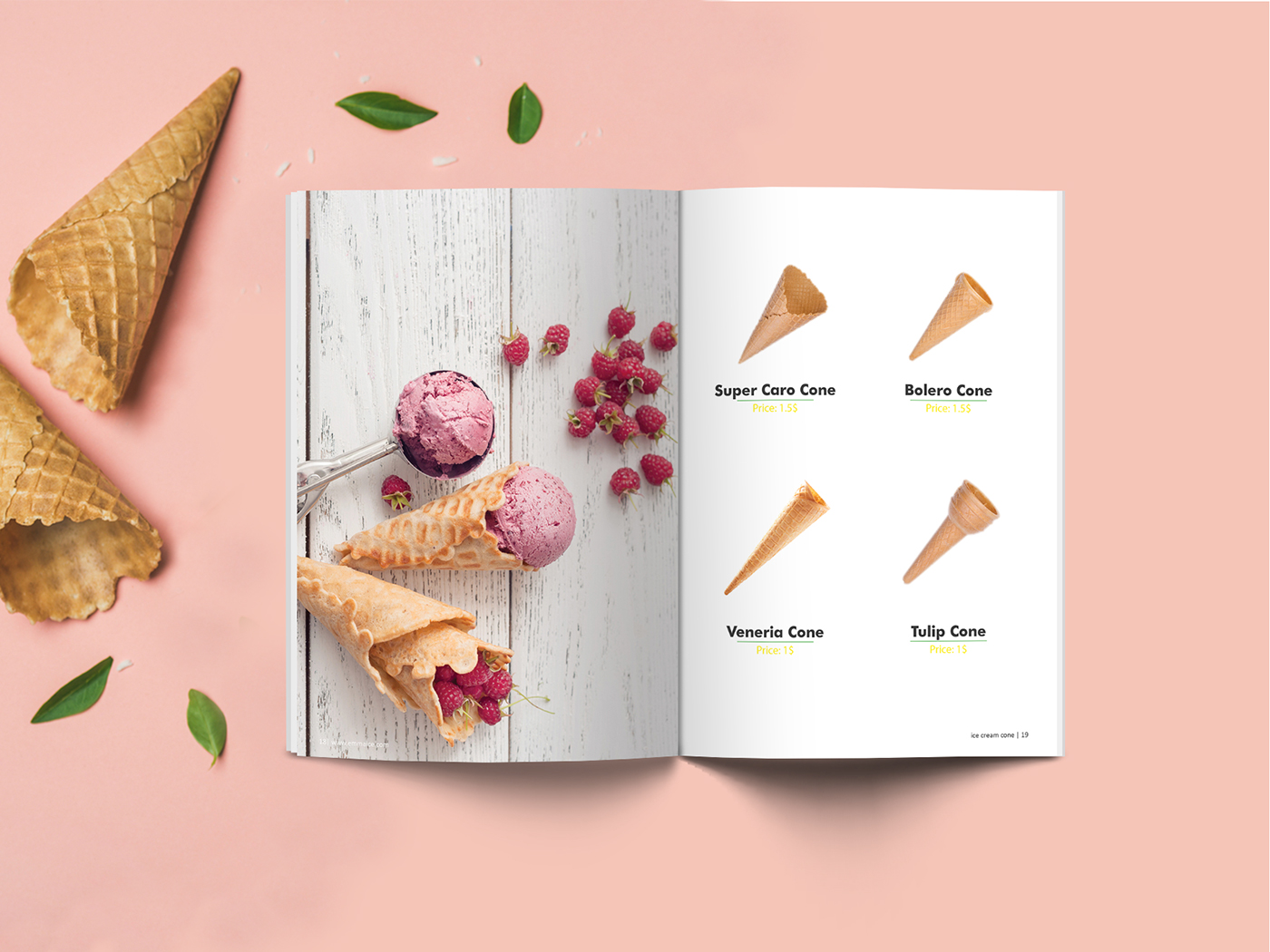 catalog Catalogue ice cream catalogue book design photo