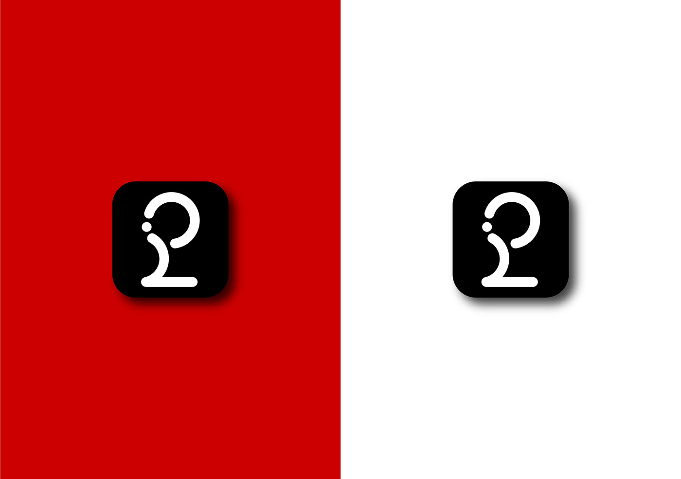 brand design logo modern brand identity symbol Logotype visual identity Game Development Logo red