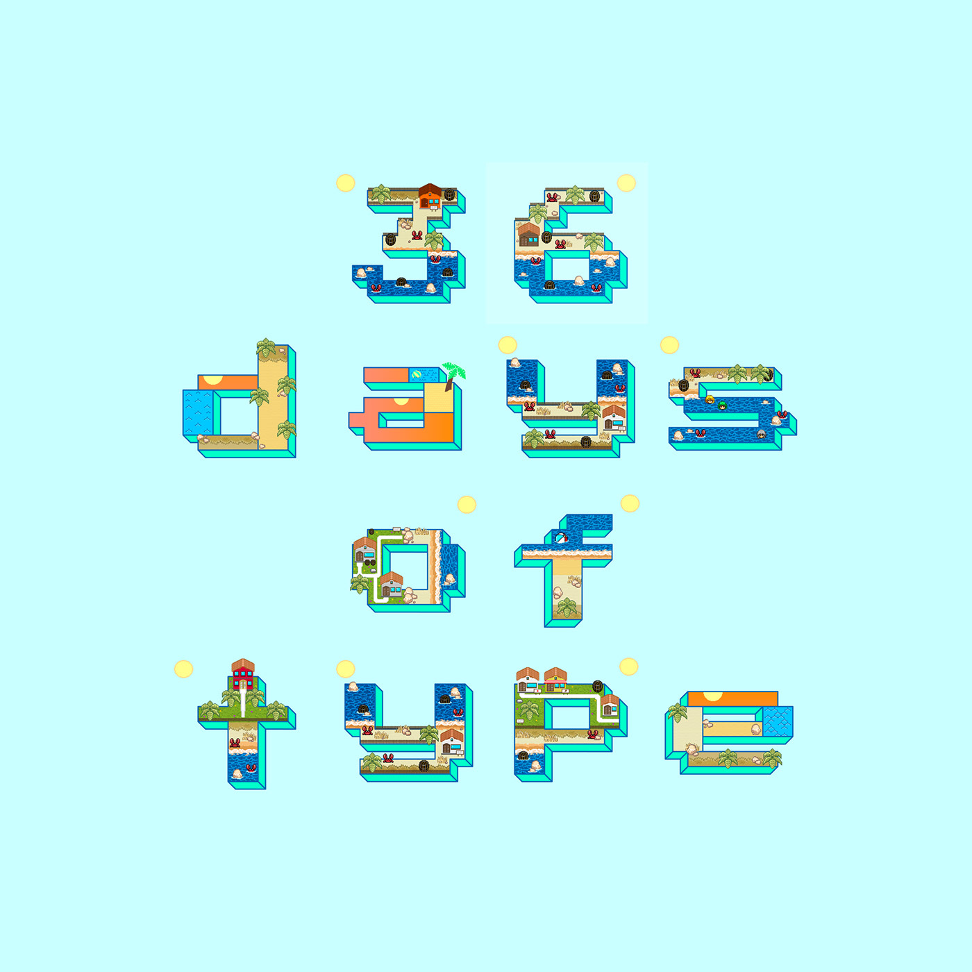 pixels game videogame pixel 36 days digital art bit Byte arcade
