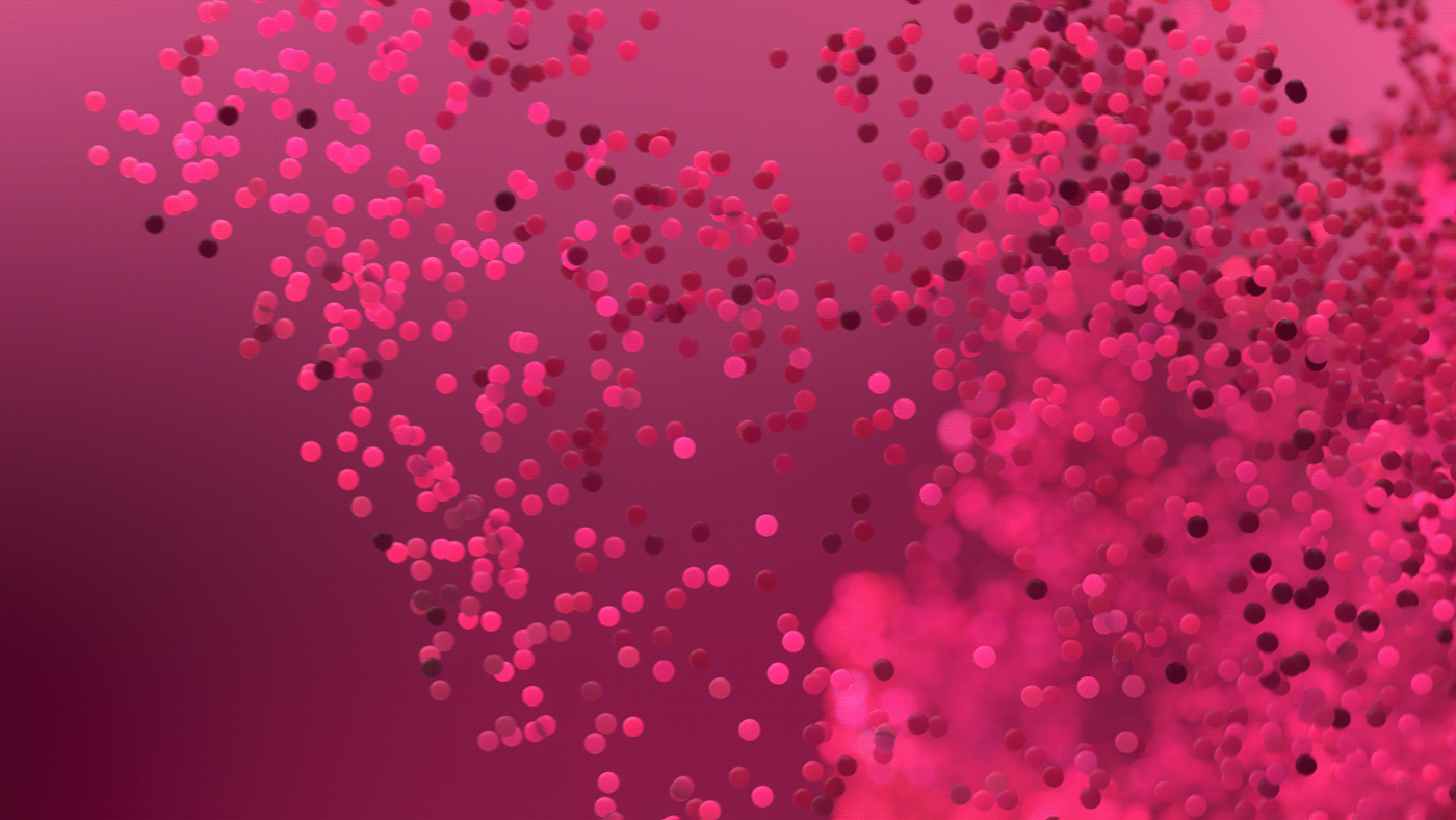 particles simulation houdini flower redshift datasimulation Particle Animation particleflow Shiseido