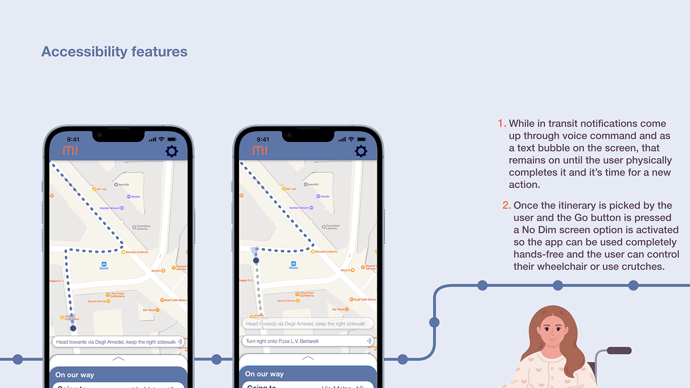ux/ui Mobile app Case Study Website mobility public transport milan Italy UX design ui design