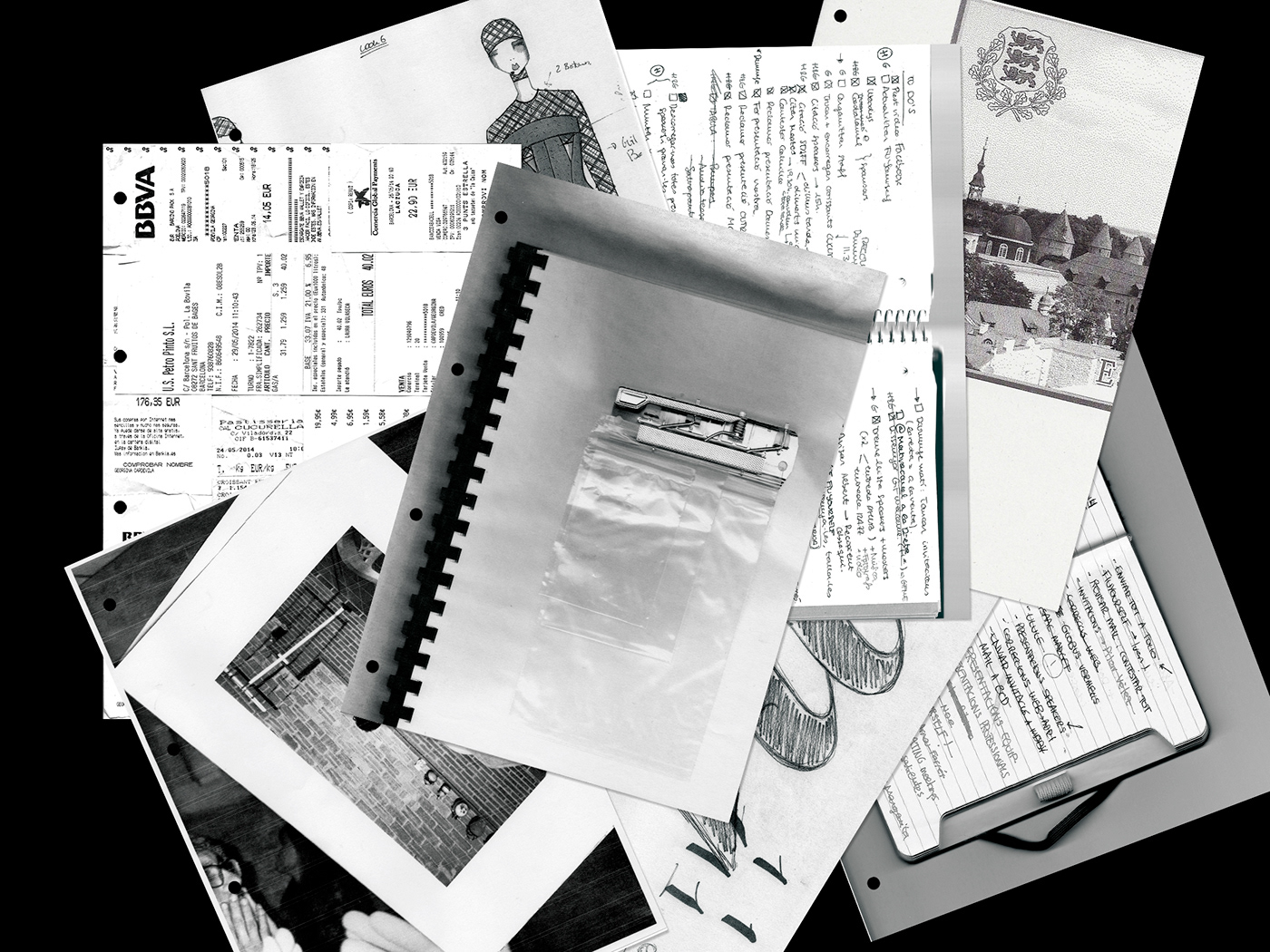 #FFFFFF #editorial #archive #folder #paper #PFG print Photography  Layout grid