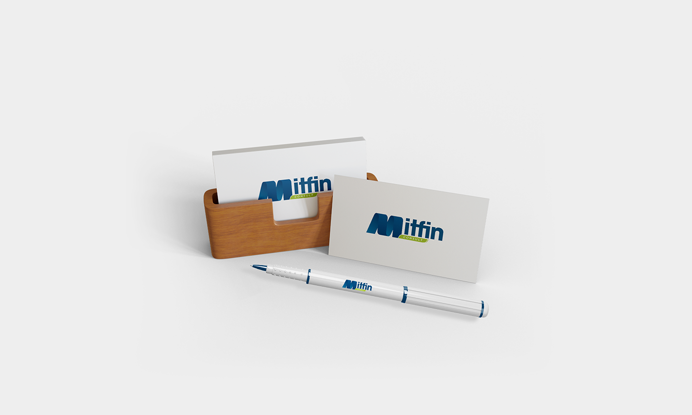 Awsom branding  concept creative identity logo mitfin Packaging print studio