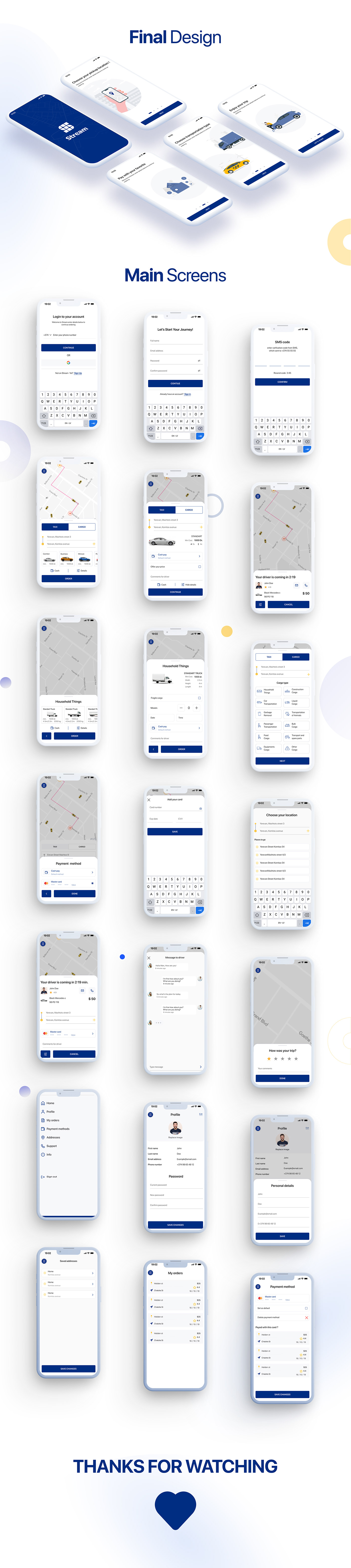 app application car Case Study design mobile taxi transportation UI/UX ux