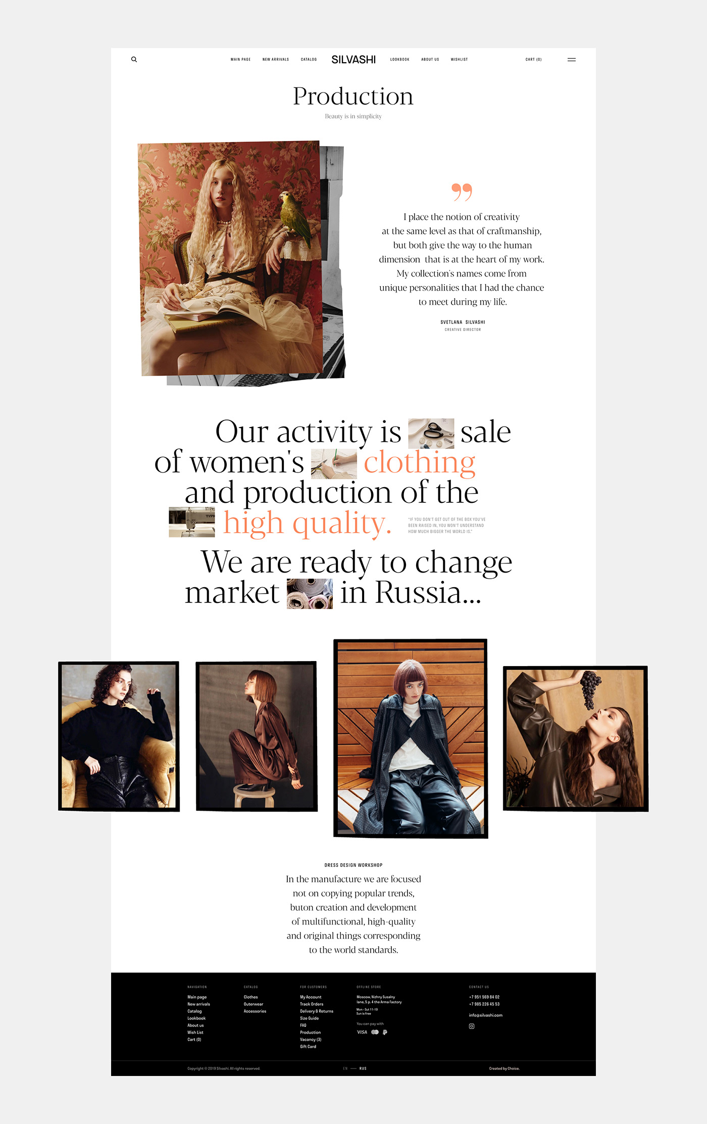 Fashion  Scandinavian Clothing inspiration e-commerce typography   brand pastel identity choice studio