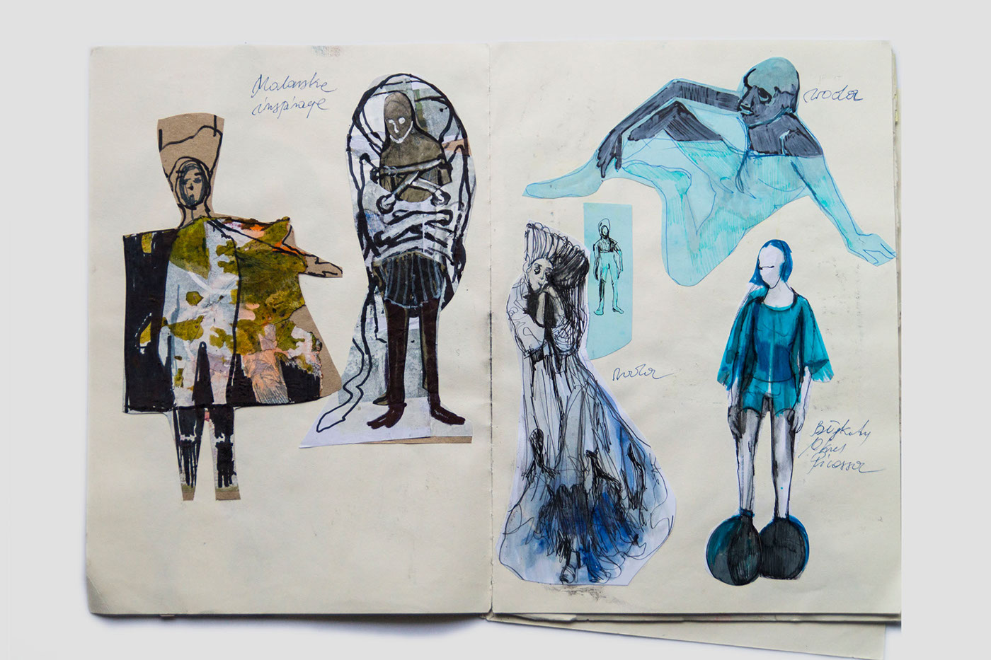 costume abstract padaka Tibia Fashion  emotions Phenomenons conceptual Character design 