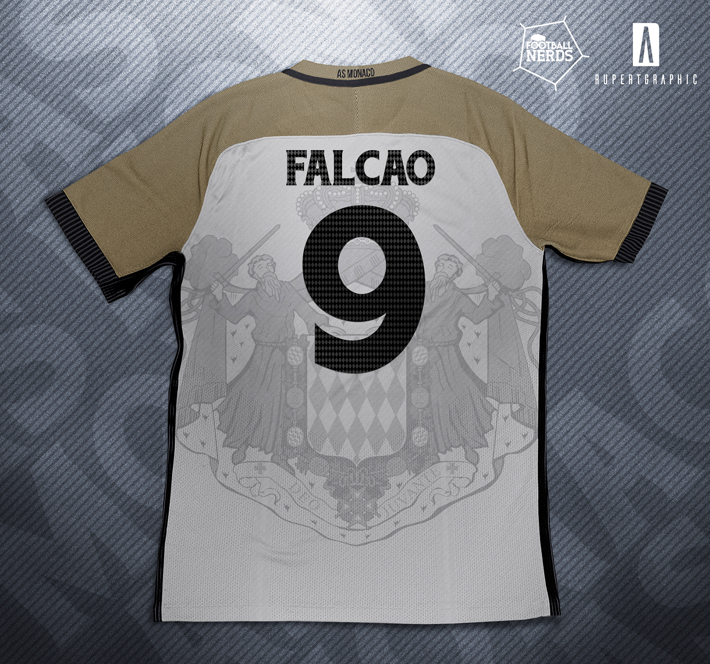 AS Monaco nike soccer Nike concept jersey shirt design Monaco FC grimaldi football soccer