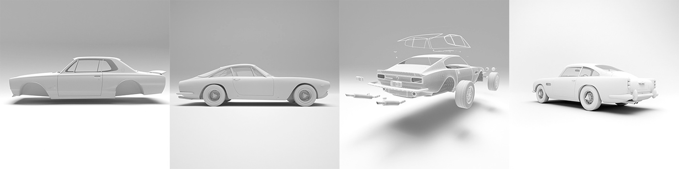3D Modelling art art direction  Cars design Digital Art  fine art skateboard