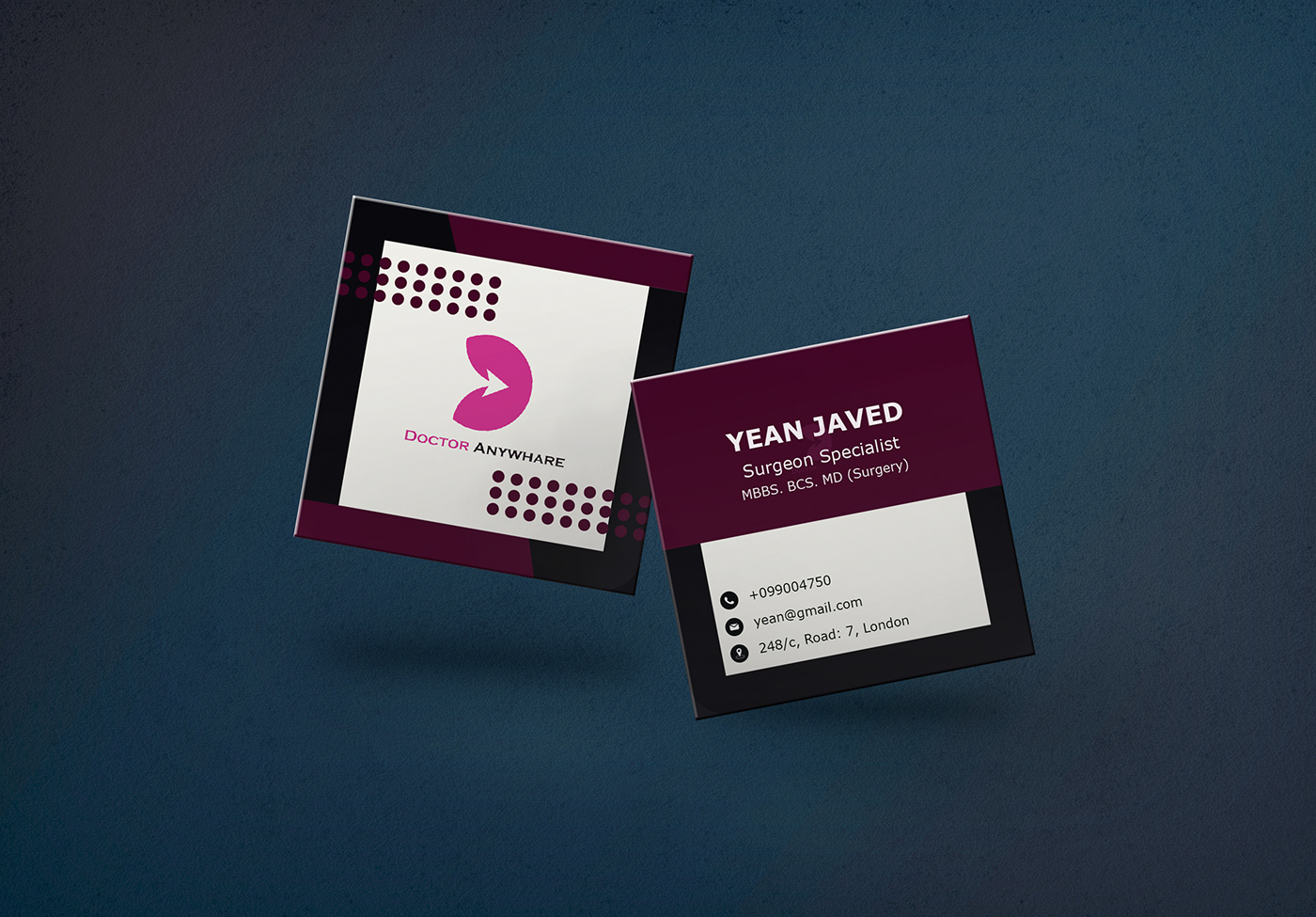 design Graphic Designer brand identity designer graphic design  business card business Business card design identity square