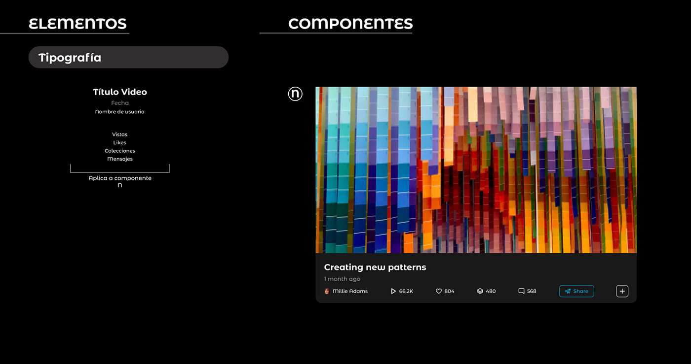 UX design Figma user interface user interface design music Graphic Designer web app redesign vimeo portfolio