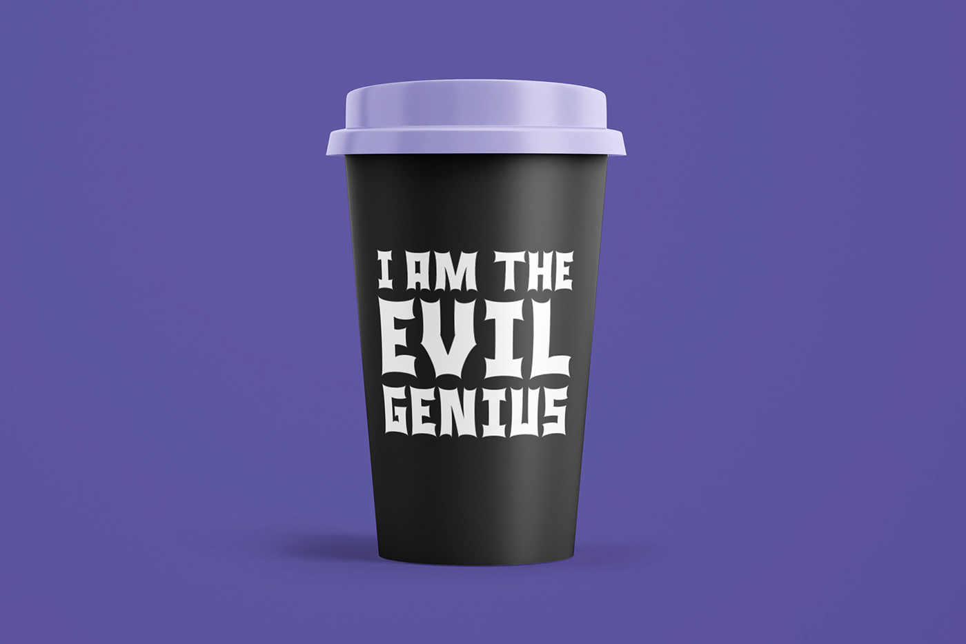 Monsta Rocka font Evil Genius preview image