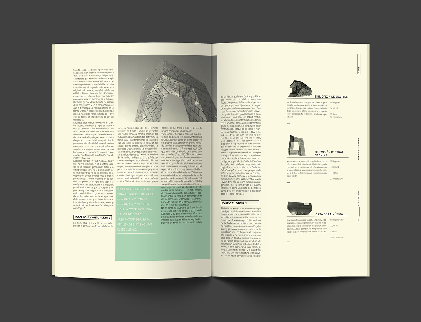 Hacedores de Mundo rem koolhaas fadu catedra gabriele editorial uba architecture PressBook revista
