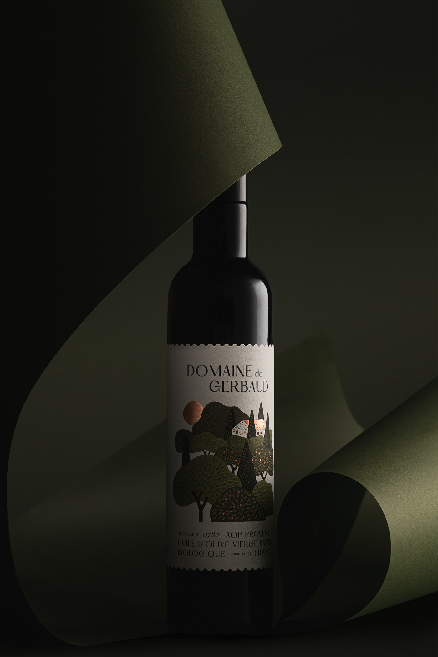 design france label design Olive Oil packaging design Photography  Provence typography  